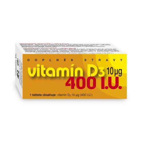 Naturvita Vitamín D3 400 I.U. 90 tablet